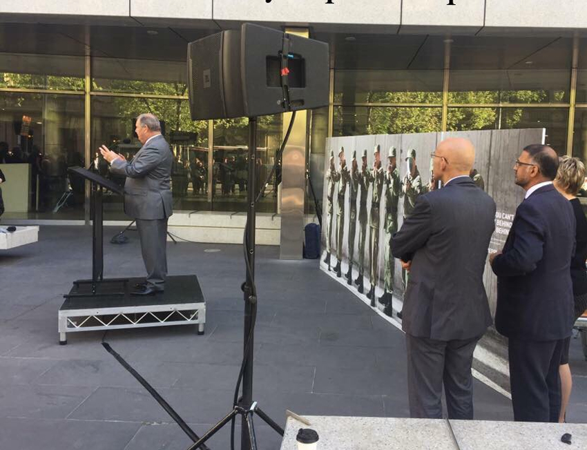 PA Sound Hire Melbourne Mayor Speech